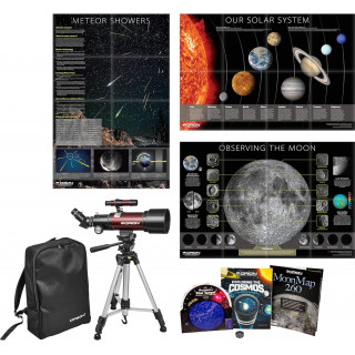 Orion GoScope 70mm Telescopio Portátil | Ideal para Viajes y Observación Astronómica