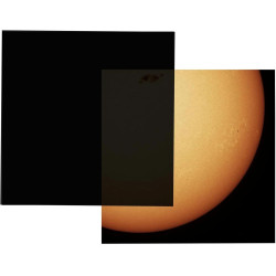 Lámina Solar DIY Eclipse 2026 | Telescopio, Prismáticos y Cámara