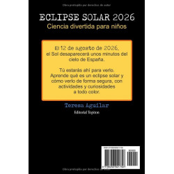 Libro Eclipse Solar 2026 para Niños | Guía Ilustrada con Actividades