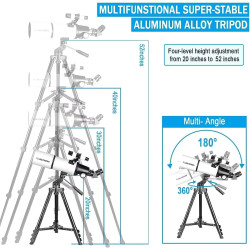 Misilmp Telescopio 70mm/300mm - Refractor para Principiantes | Amatelescopio