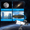 Misilmp Telescopio 70mm/300mm - Refractor para Principiantes | Amatelescopio