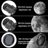 Misilmp Telescopio 70mm/300mm - Refractor para Principiantes | Amatelescopio